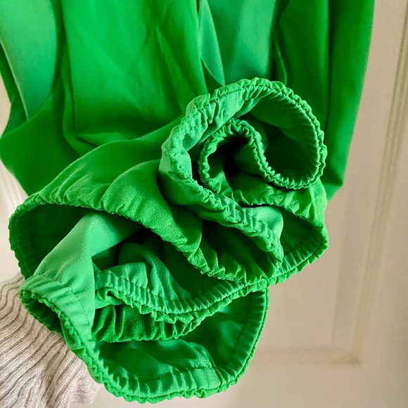 NWT ALICE + OLIVIA Silk Tank Bubble Hem - Picture 7 of 9